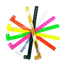 Disposable Concerts Amusement Parks Medical ID Wristband - Kids and Patient Identification Bracelet Custom Branded