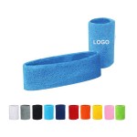 Custom Imprinted Cotton Sports Wristbands