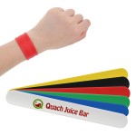 Logo Branded Silicone Slap Bracelet