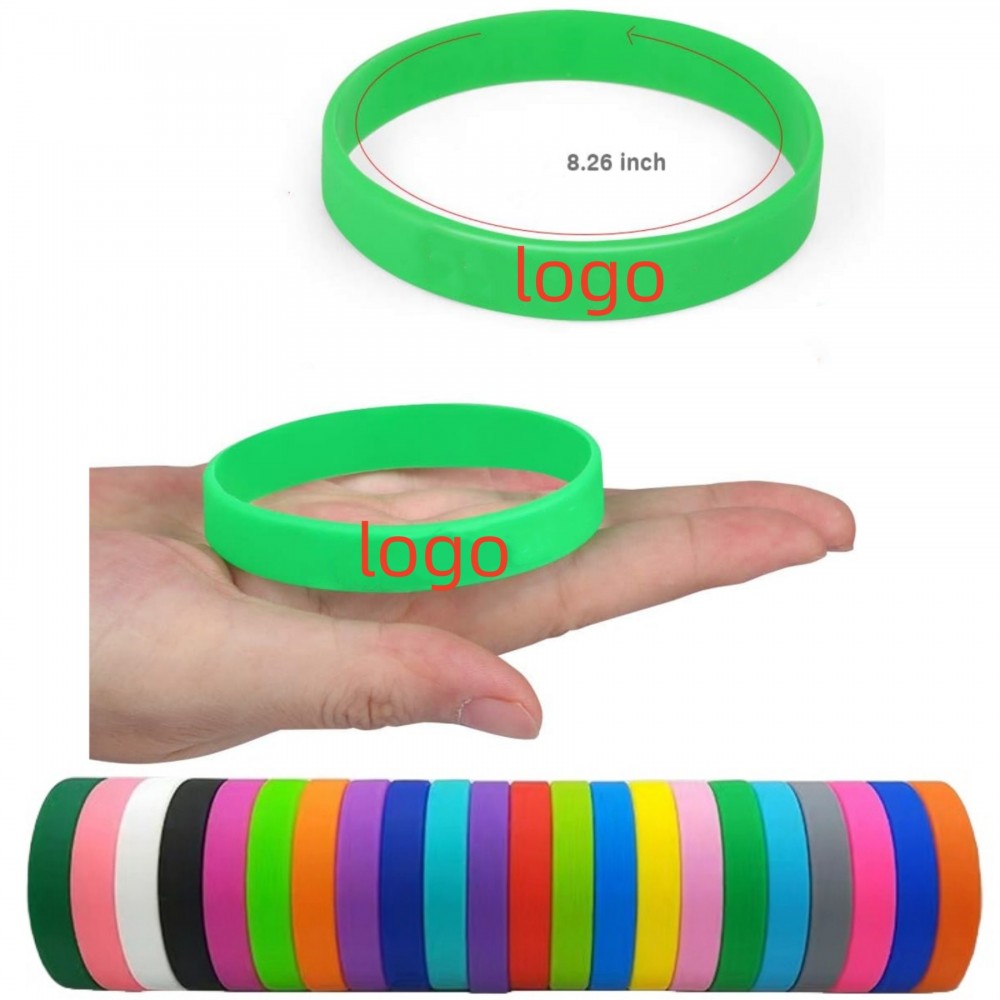 Customized Christmas Silicone Bracelet Custom Branded