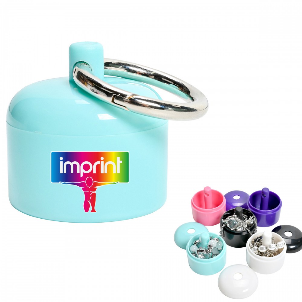 Custom Imprinted Portable Travelling Jewelry Holder Box