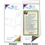 3 1/2" x 8" Full-Color Magnetic Notepads - Pay it Forward Ideas Custom Imprinted