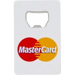 Credit Card Shaped Bottle Opener Logo Branded
