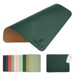 Waterproof Double Sided Leather Mouse Pad with Logo