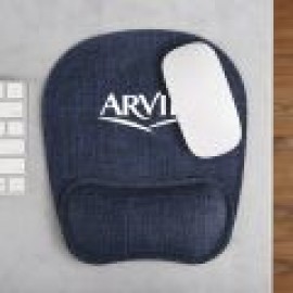 RPET Ergonomic Mouse Mat with Logo