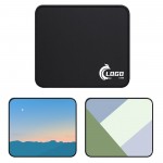 MOQ 50 Pcs Full Color Non-slip Soft Surface Mouse Pad with Logo