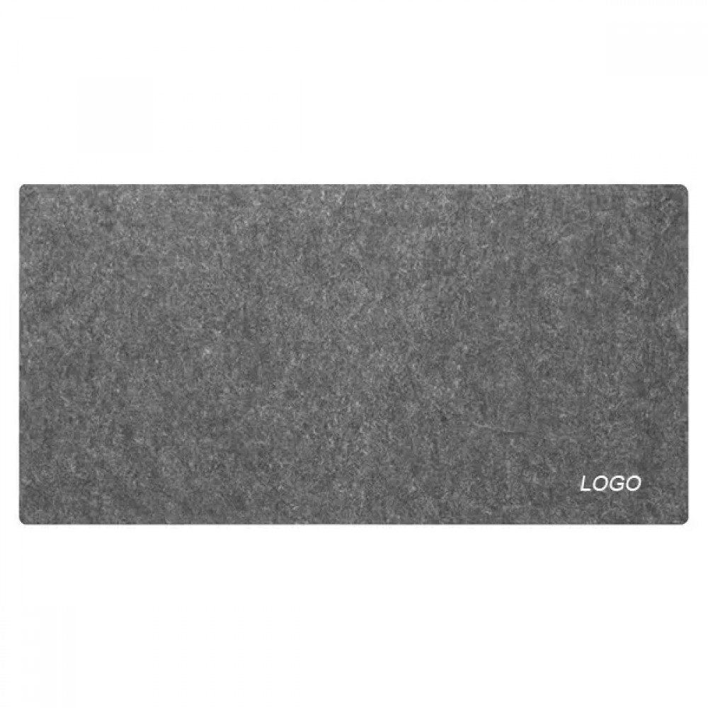 Large Felt Desk Mat with Logo