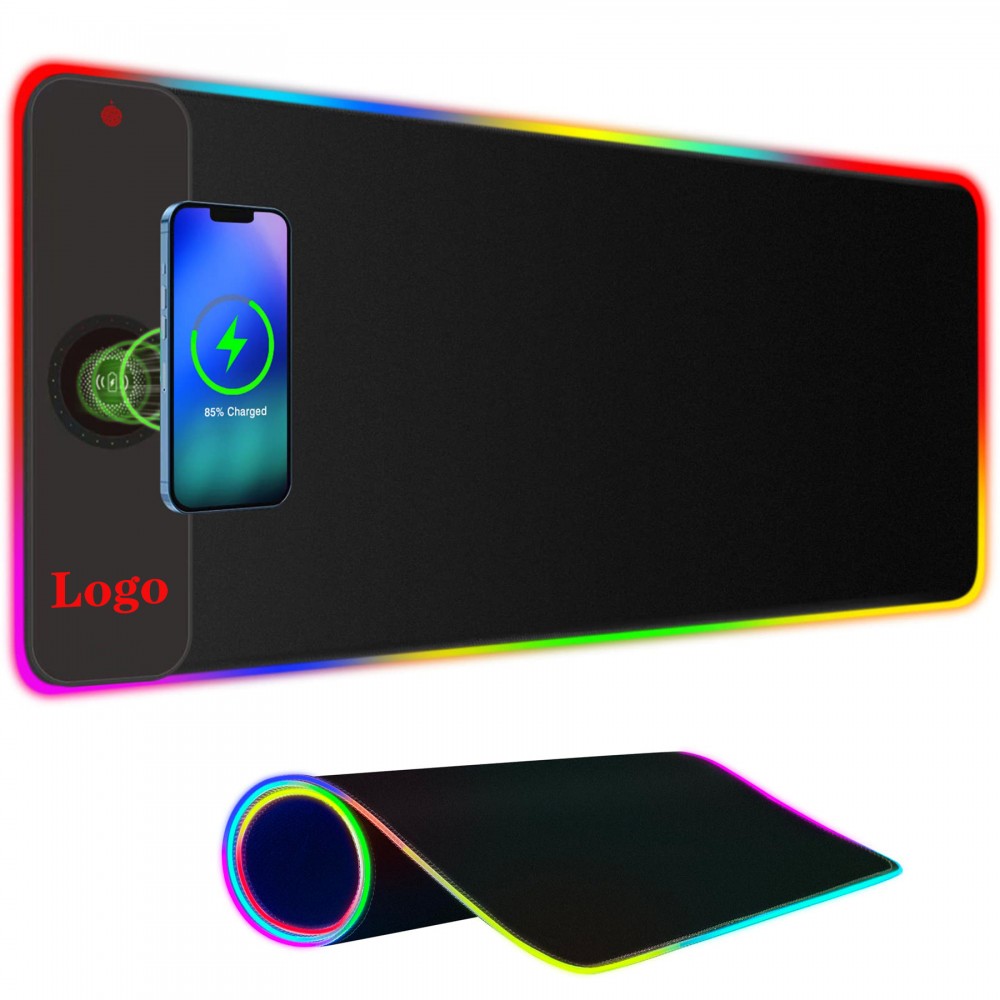 Customized RGB LED Rechargeable Extra Large Mouse Pad