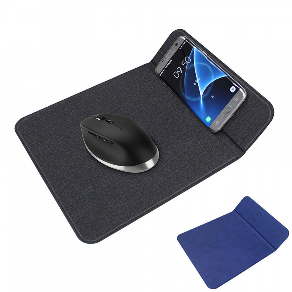 Wireless Charge Pad with Precision Mouse Pad 10W with Logo