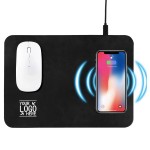 Promotional Mouse Pad With Wireless Charger