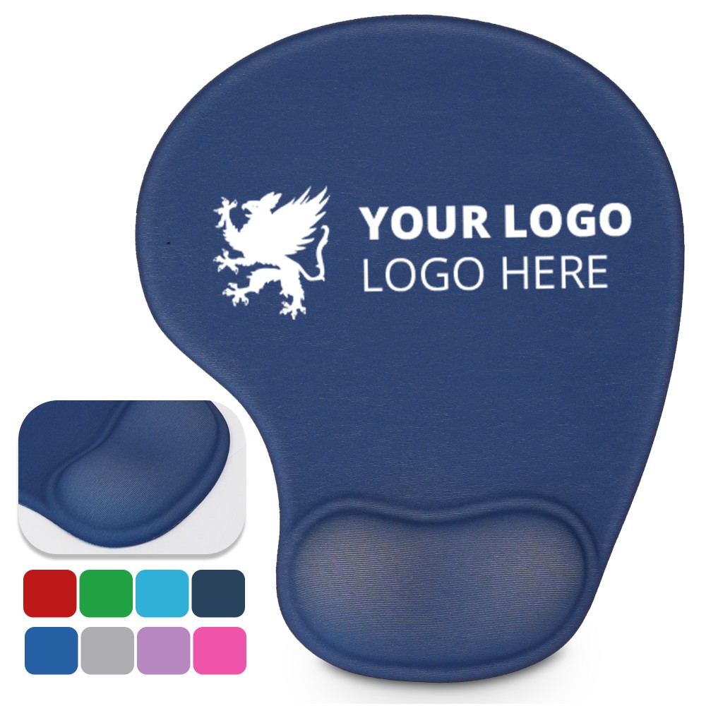 Mouse Pad With Wrist Rest MOQ 100PCS with Logo