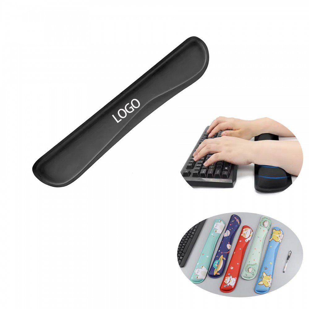 Keyboard Wrist Rest with Logo