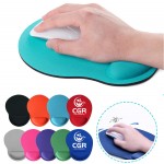 Mouse Pad with Wrist Rest with Logo