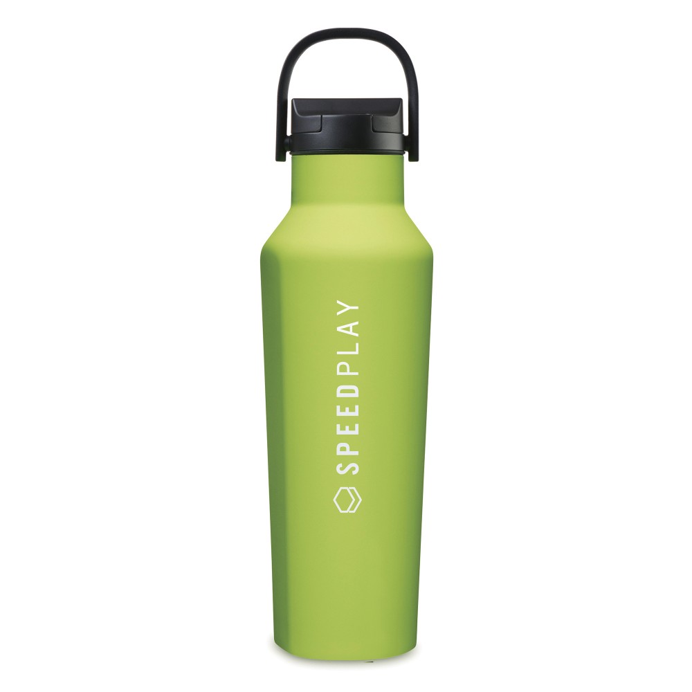Custom CORKCICLE Sport Canteen Soft Touch- 20 Oz. - Citron