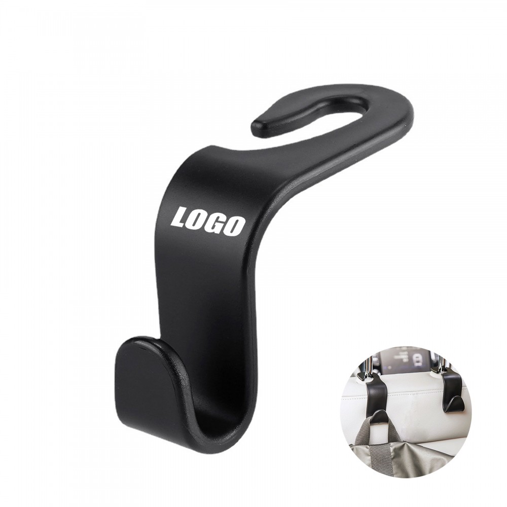 Plastic Car Chair Hooks with Logo