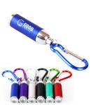 Customized LED Mini Keychain Flashlight With Carabiner