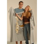 Promotional 54" x 84", Oversized Sweatshirt Blanket (Embroidered) - Call for pricing