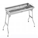 Custom Stainless Steel Foldable Stand Up Barbecue BBQ Grill