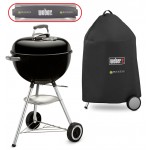 Weber 18" Original Kettle Charcoal Grill w/ Cover with Logo