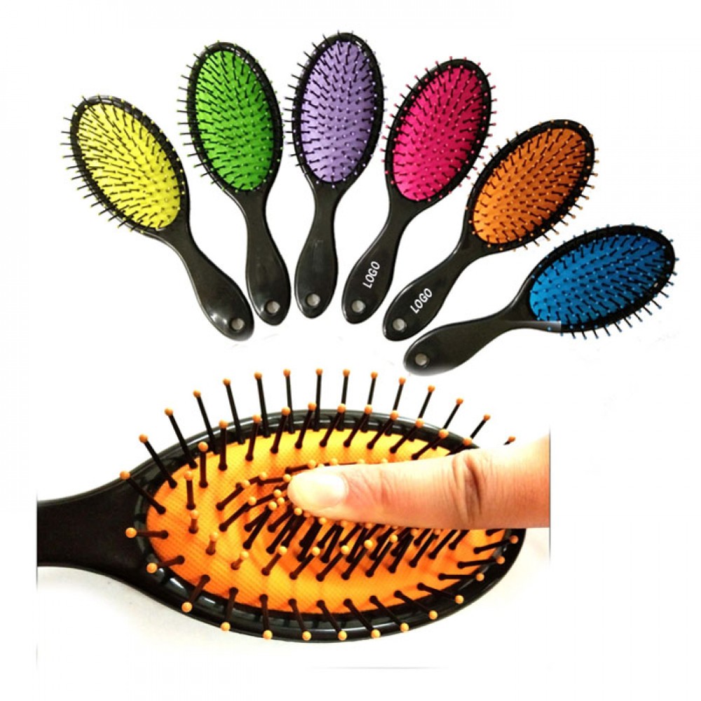 Ellipse Head Comb Logo Branded