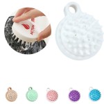 Logo Branded Silicone Shampoo Massage Comb