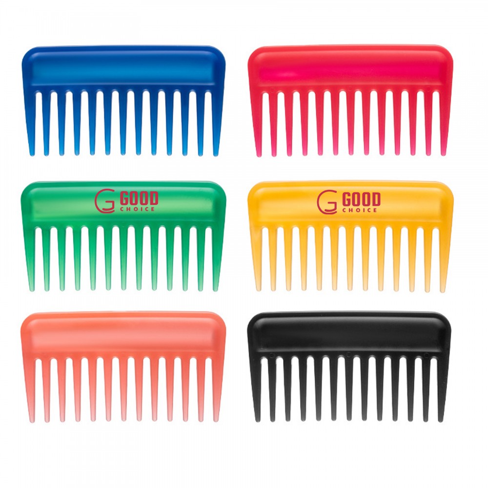 Custom Imprinted Wide-tooth Thickened Curling Comb