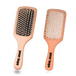 Wooden Massage Hair Brush Comb Custom Printed