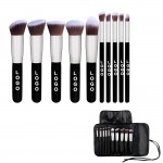 Custom Printed Makeup Brush Set of 10