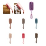 Logo Branded Long Handle Silicone Massage Shampoo Brush