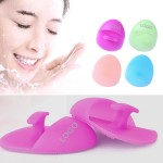Soft Silicone Face Cleanser and Massager Brush Custom Printed