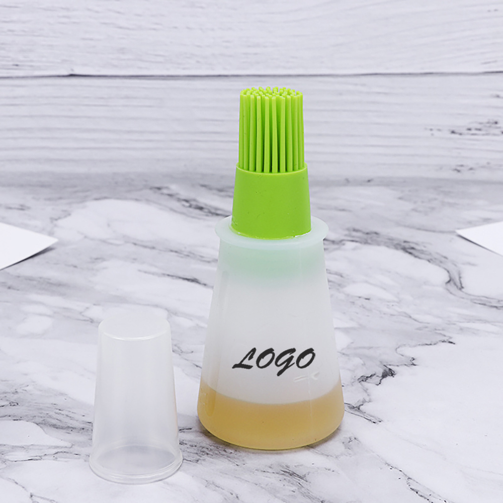 Custom Imprinted Silicone Oil Bottle Brush