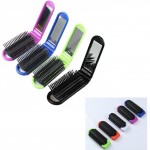 Foldable Brush With Mirror Logo Branded