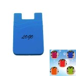Logo Branded Dual Pockets Silicone Mobile Phone Holder