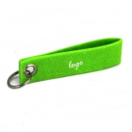 Felt Key Holder Strap/ Key chain Custom Imprinted