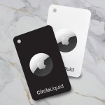 Slim Credit Card Style Apple AirTag Holder Custom Imprinted