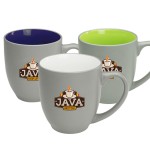  16 oz. Bistro Two Tone ceramic Coffee Mugs