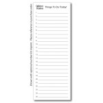 Custom 4 1/8" x 10 7/8" 100-Sheet Notepad
