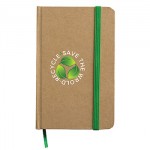Logo Branded Executive Eco Jotter w/Cardboard Paper Finish