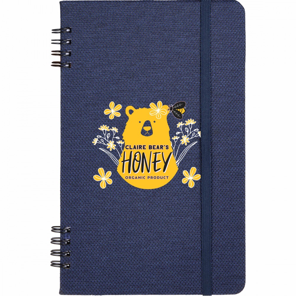 Custom 5" x 7" Vila Spiral Notebook