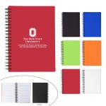 Logo Branded Eco Rubber Spiral Notebook