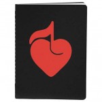 5" x 7" FSC Mix Recycled Pocket Notebook with Logo
