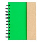 Logo Branded Small Spiral Notebook With Sticky Notes And Flags