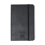 Promotional Moleskine Hard Cover Ruled Pocket Notebook - Black