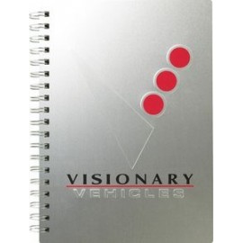 AlloyJournal Medium NoteBook (7"x10") with Logo