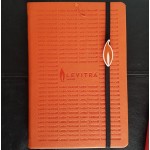 Customized Professional A4 Debossed/Screen Printed Notebook (7.75"x10.25") - includes branded pages