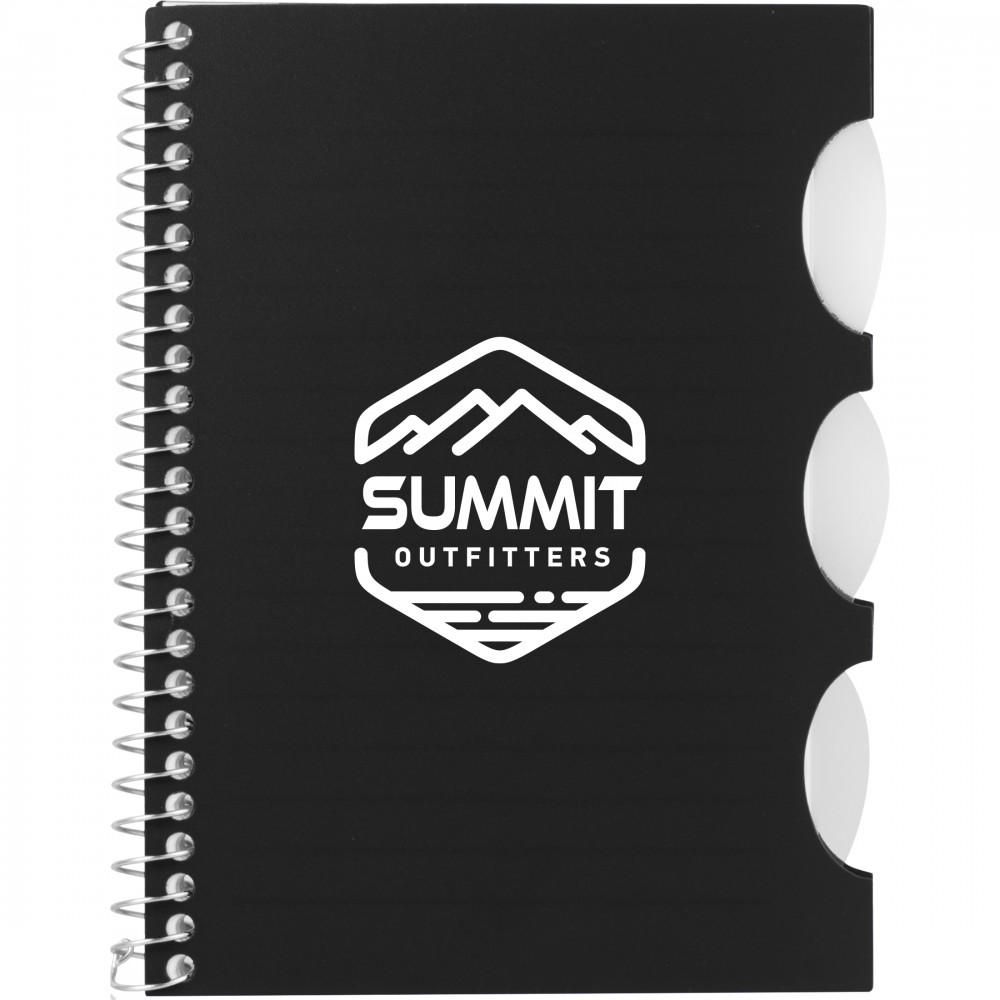 4" x 6" FSC Recycled Multitask Notebook with Logo