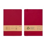 GRS Eco-friendly Business Journal w/ Cover Made from Recycled PET Bottles with Logo