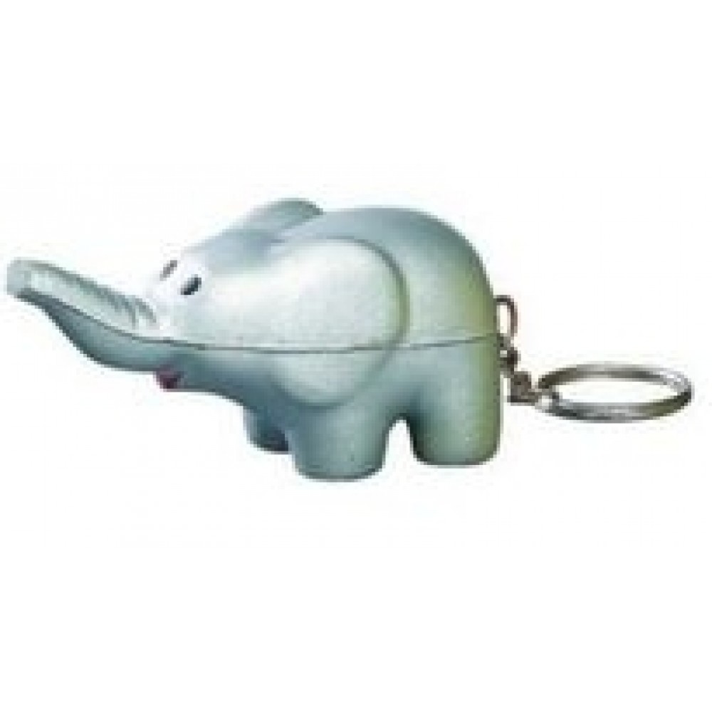 Keychain Series Elephant Stress Reliever with Logo