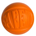 Promotional Safety Wordball Squeezies Stress Reliever