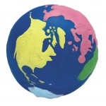 Customized Multi Color Earth Squeezies Stress Reliever